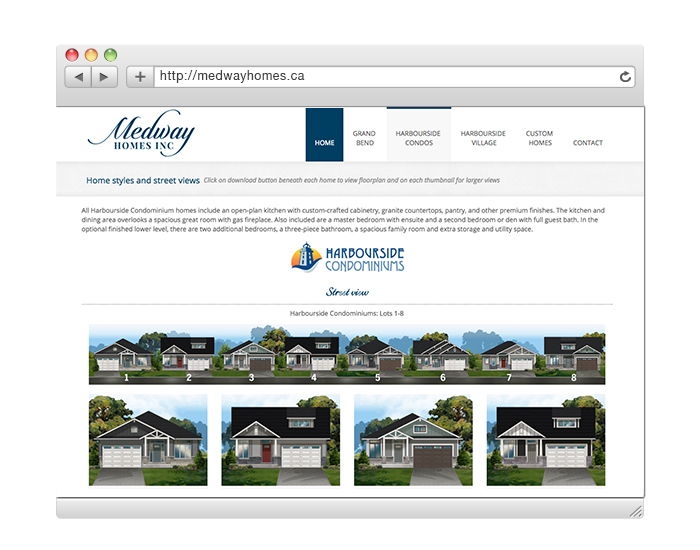 Medway Homes website